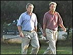 Michael W. Smith with President Bush