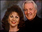 Pat Summerall and his wife, Cherie
