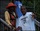 Tyler Perry on set