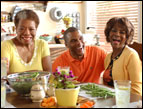 Maya Angelou, Tyler Perry, and Cicely Tyson 