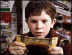 Freddie Highmore as Charlie Bucket in 'Charlie and the Chocolate Factory'