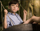 Asa Butterfield as Bruno in 'The Boy in the Striped Pajamas'