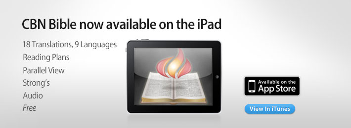 CBN Bible on iPad