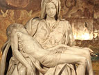 The Pieta Sculpture by Michelangelo